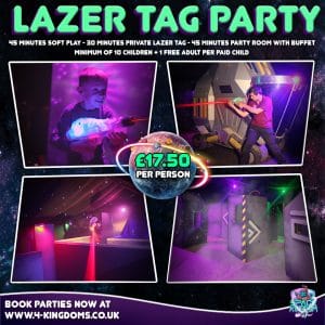LAZER Tag Birthday Parties