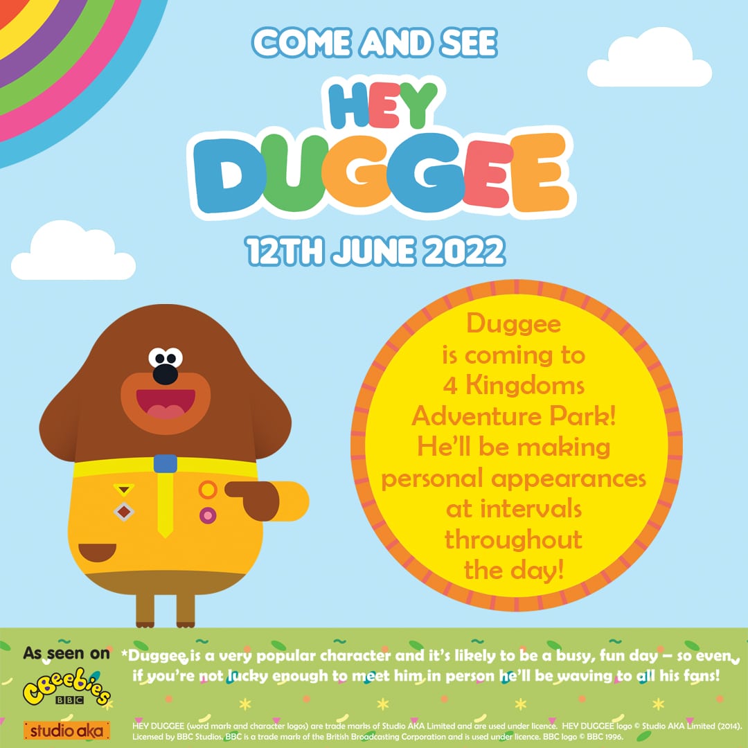 Hey Duggee event 12 June 2022