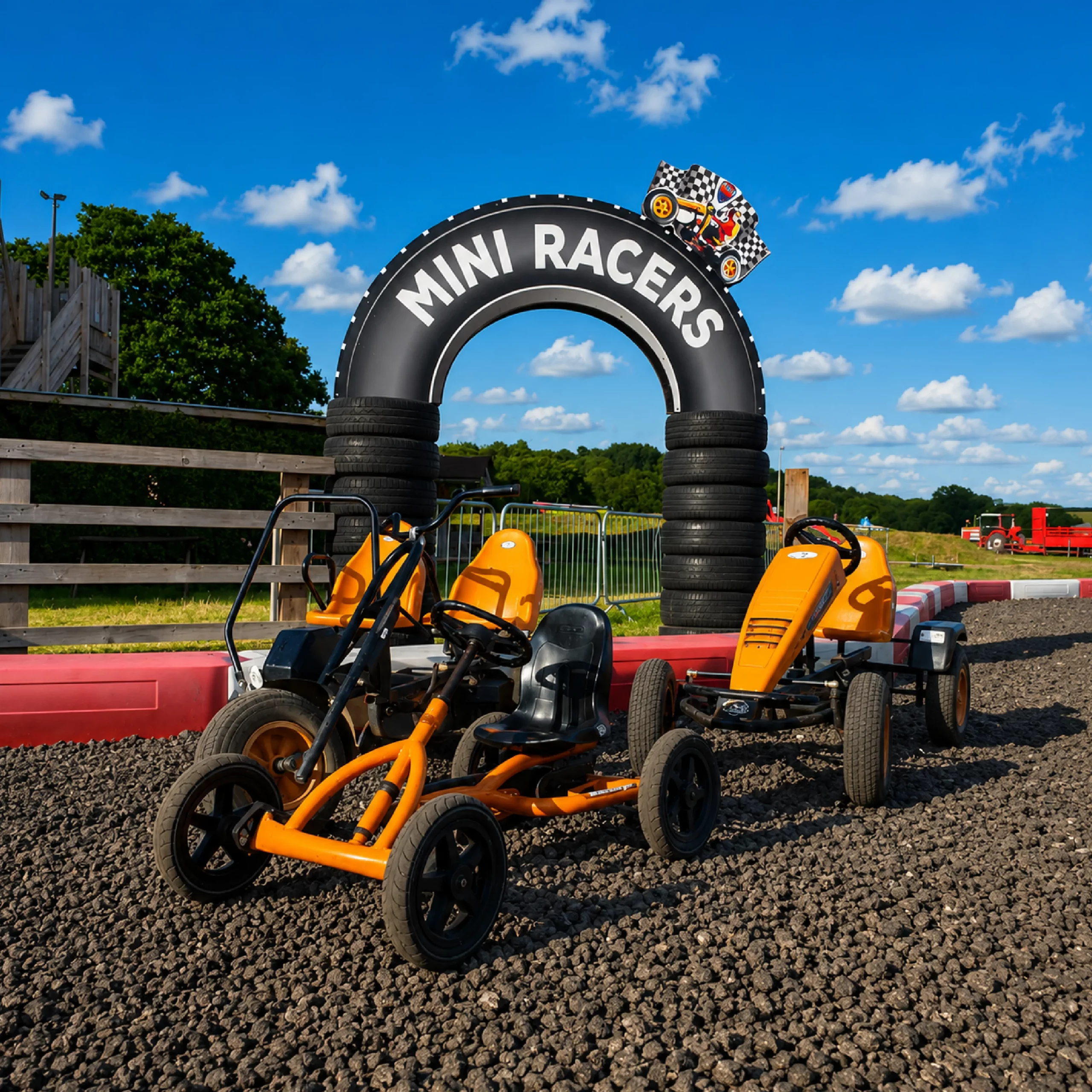4 Kingdoms Children Activities Go Kart Racers